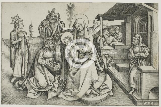Adoration of the Magi, 1499. Creator: Mair von Landshut.