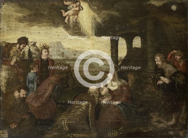 Adoration of the Magi, 1500-1599. Creator: Anon.