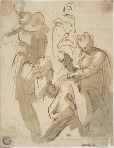 Adoration of the Magi, 1540-1560. Creator: Unknown