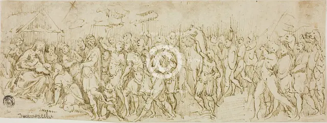 Adoration of the Magi, 1560/80. Creator: Lattanzio Gambara.