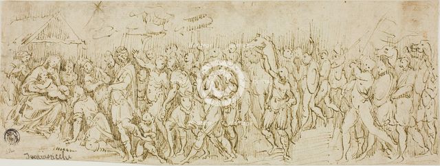 Adoration of the Magi, 1560/80. Creator: Lattanzio Gambara.