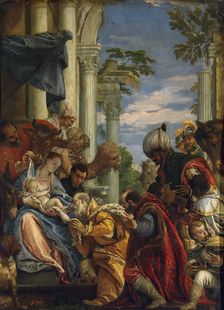 Adoration of the Magi, 1570. Creator: Paolo Veronese