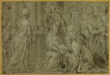 Adoration of the Magi, 1590/98. Creator: Benedetto Caliari