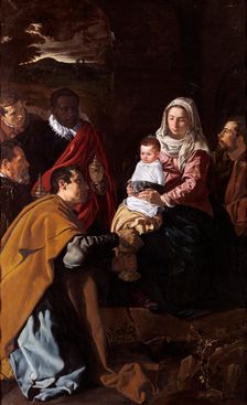 Adoration of the Magi, 1619. Creator: Diego Velasquez