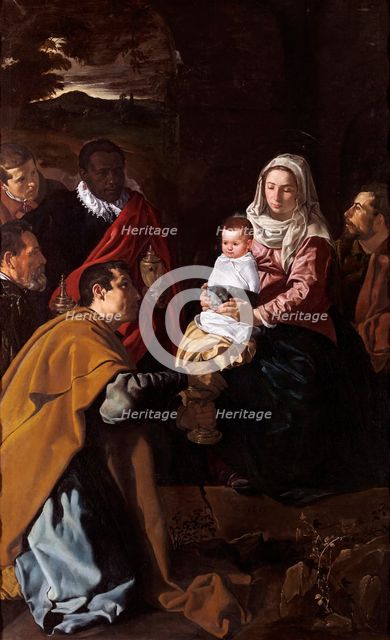 Adoration of the Magi, 1619. Creator: Diego Velasquez.