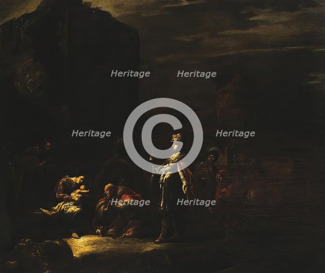 Adoration of the Magi, 1639. Creator: Leonard Bramer.