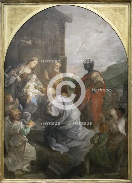 Adoration of the Magi, 1642. Creator: Guido Reni (Italian, 1575-1642).