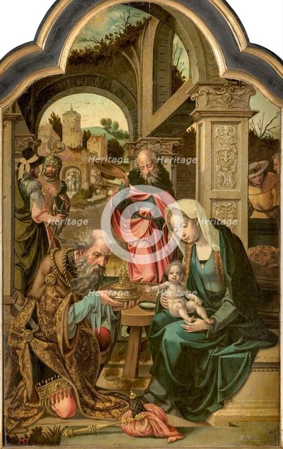 Adoration of the Magi, 16th century. Creator: Pieter Coecke van Aelst.