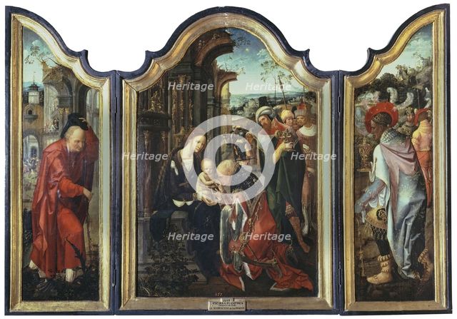Adoration of the Magi, 16th century. Creator: Unknown.