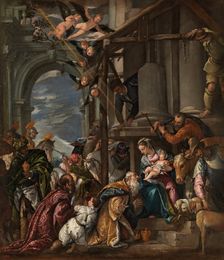 Adoration of the Magi, 16th century or 17th century. Creators: Paolo Veronese, Paolo Farinati