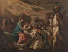 Adoration of the Magi, 1705-1760. Creator: Gaspare Diziani