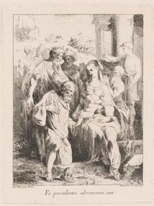 Adoration of the Magi, 1776. Creator: Giovanni David
