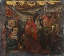 Adoration of the Magi, 1st half of 15th century. Creator: Giovanni di Francia