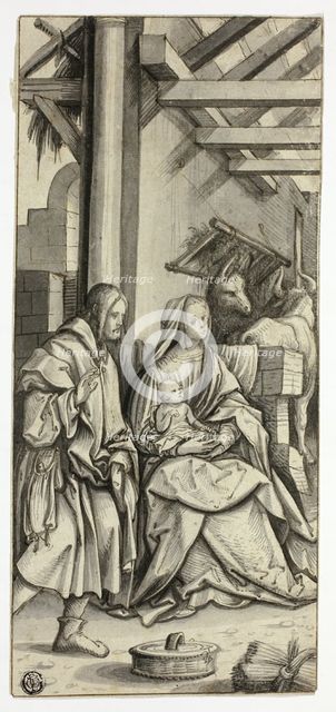 Adoration of the Magi, n.d. Creator: Studio of Hans Burgkmair, the elder German.