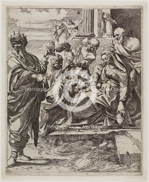 Adoration of the Magi, n.d. Creator: Sisto Badalocchio.