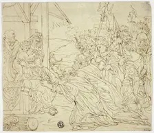 Adoration of the Magi, n.d. Creator: Unknown