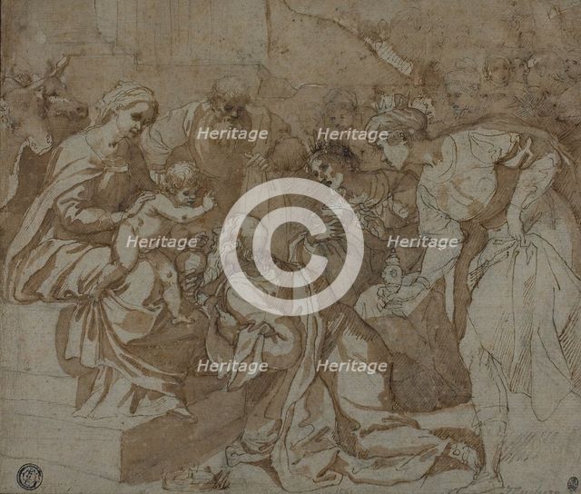 Adoration of the Magi, n.d. Creator: Unknown.