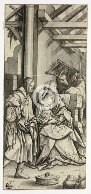 Adoration of the Magi, n.d. Creator: Studio of Hans Burgkmair, the elder German.