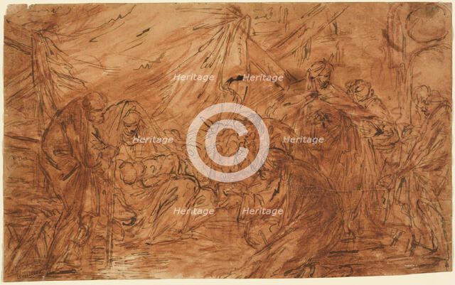 Adoration of the Magi, n.d. Creator: Unknown.