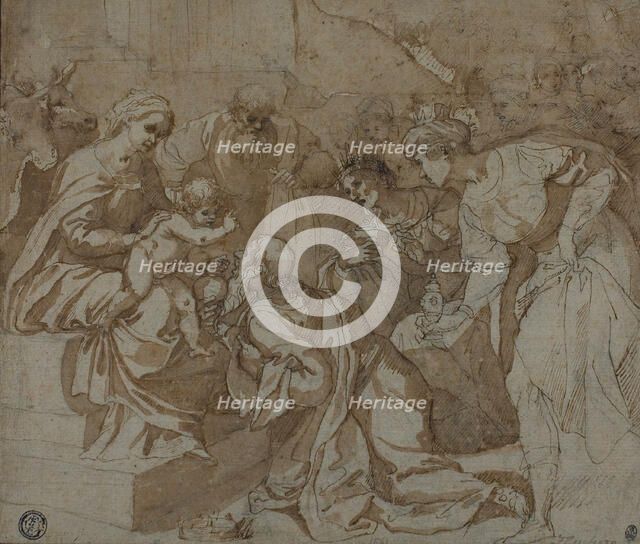 Adoration of the Magi, n.d. Creator: Unknown.