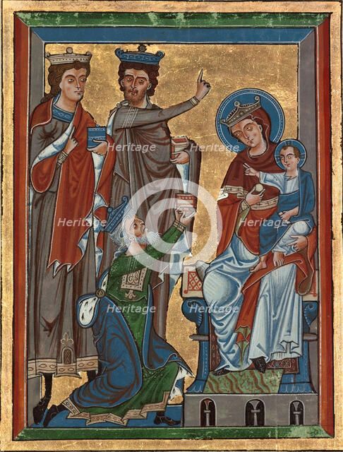 Adoration of the Magi, about 1240. Creator: Unknown.