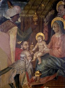 Adoration of the Magi by an anonymous author