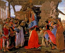 Adoration of the Magi by Sandro Botticelli