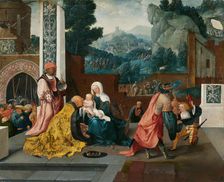 Adoration of the Magi, c. 1519. Creator: Jan van Scorel