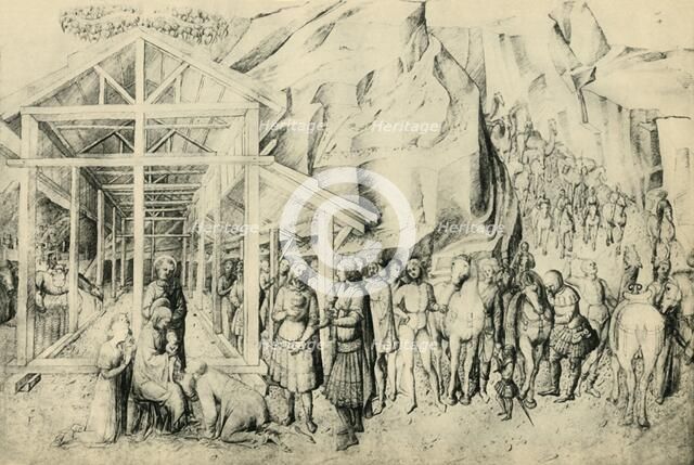 Adoration of the Magi, c1430-1460, (1943). Creator: Jacopo Bellini.