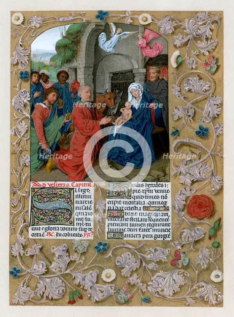 Adoration of the Magi, c1490-1497. Artist: Unknown