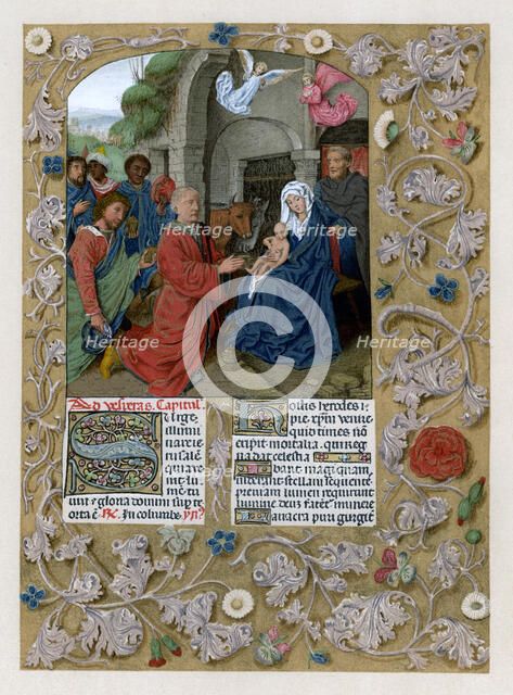 Adoration of the Magi, c1490-1497. Artist: Unknown