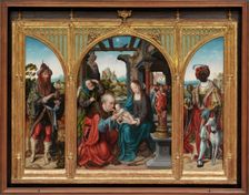 Adoration of the Magi, c1525. Creator: Joos van Cleve