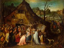 Adoration of the Magi c1600. Creator: Brueghel, Jan, the Elder (1568-1625)