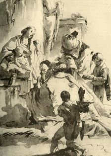 Adoration of the Magi c1745, (1928). Artist: Giovanni Battista Tiepolo
