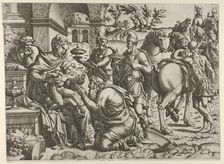 Adoration of the Magi, ca. 1545. Creator: Jean Mignon