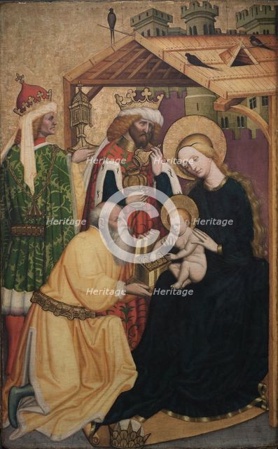 Adoration of the Magi, early 1440s. Creator: Konrad Laib (German).