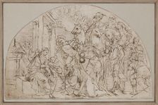 Adoration of the Magi, early 16th century. Creator: Unknown