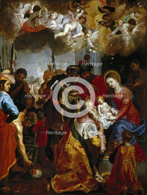 Adoration of the Magi, early 17th century.  Creator: Hendrick van Balen I.