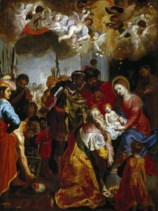 Adoration of the Magi, early 17th century. Creator: Hendrick van Balen I