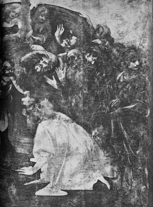 Adoration of the Magi - Right-hand lower portion c1481 (1945). Artist: Leonardo da Vinci