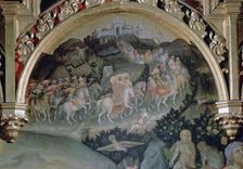 Adoration of the Magi (The Strozzi Altarpiece), (detail), 1423. Artist: Gentile da Fabriano