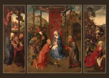 Adoration of the Magi (Triptych), 1460. Creator: Hugo van der Goes