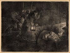 Adoration of the Shepherds, 1653. Creator: Rembrandt Harmensz van Rijn