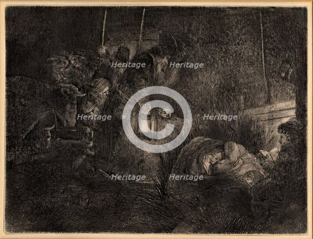Adoration of the Shepherds, 1653. Creator: Rembrandt Harmensz van Rijn.