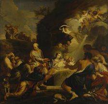 Adoration of the Shepherds, 1690. Creator: Carlo Maratti