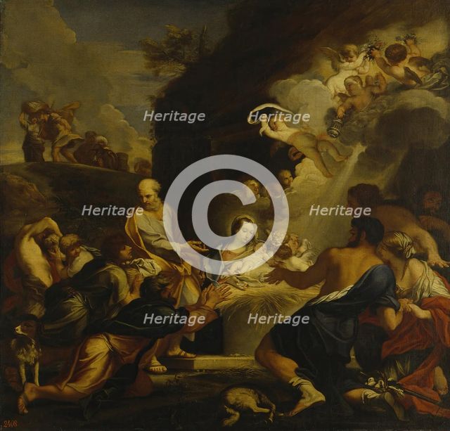 Adoration of the Shepherds, 1690. Creator: Carlo Maratti.