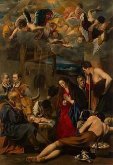 Adoration of the Shepherds, 1613. Creator: Juan Bautista Maino