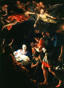 Adoration of the Shepherds, 18th century. Creator: Mengs, Anton Raphael (1728-1779)