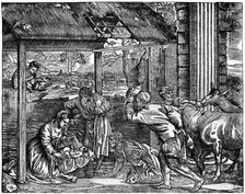 Adoration of the Shepherds 1937. Artist: Domenico dalle Greche