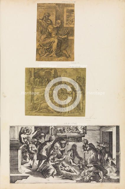 Adoration of the Shepherds. Creator: Anon.